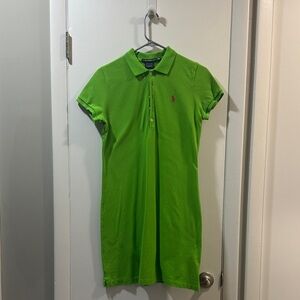Ralph Lauren Sport Lime Polo Dress